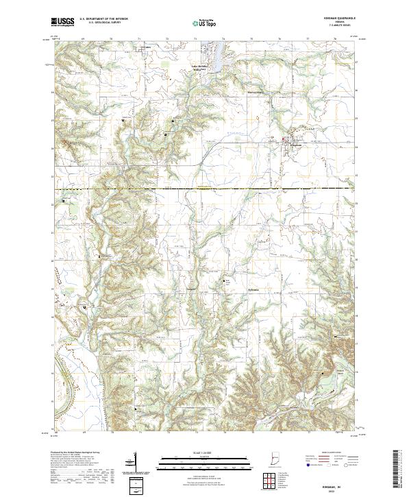 USGS Topographic Map – Kingman