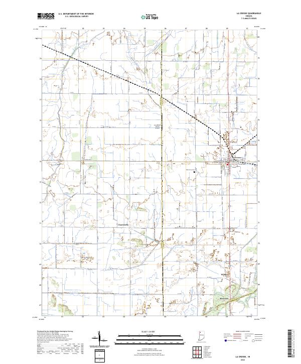 USGS Topographic Map – La Crosse