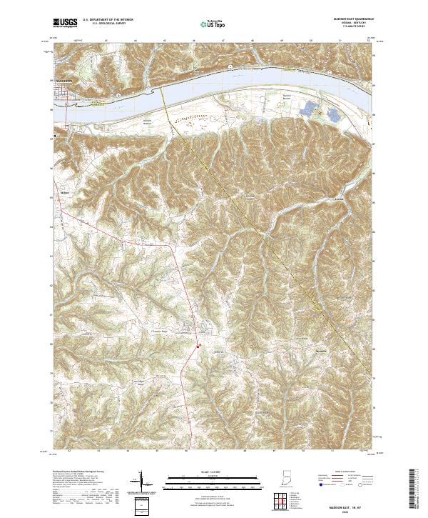 USGS Topographic Map – Madison East