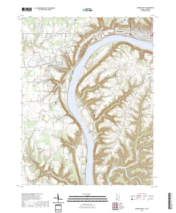 USGS Topographic Map – Madison West