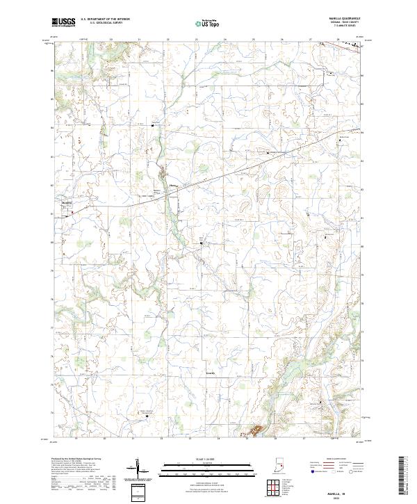 USGS Topographic Map – Manilla