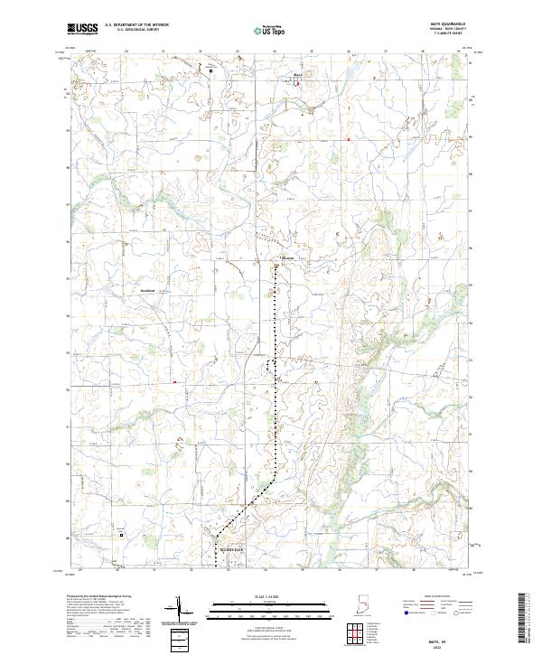 USGS Topographic Map – Mays