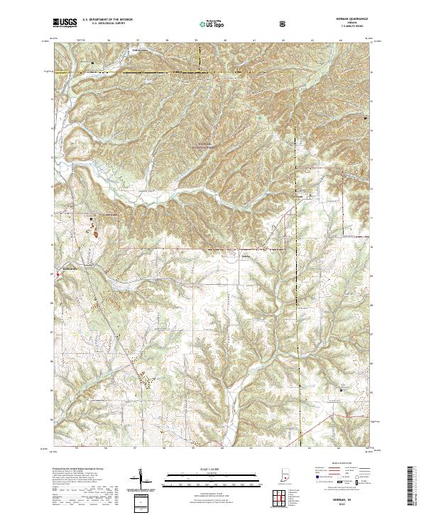 USGS Topographic Map – Norman