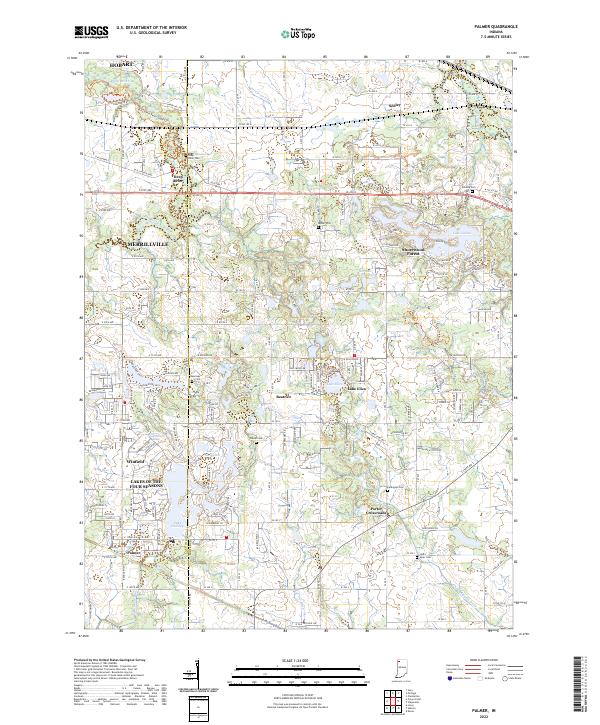USGS Topographic Map – Palmer