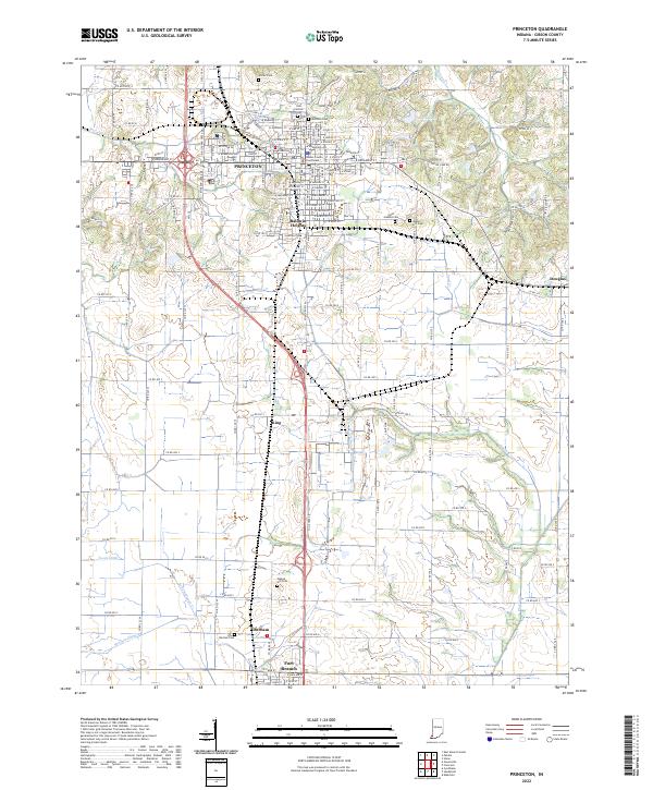 USGS Topographic Map – Princeton
