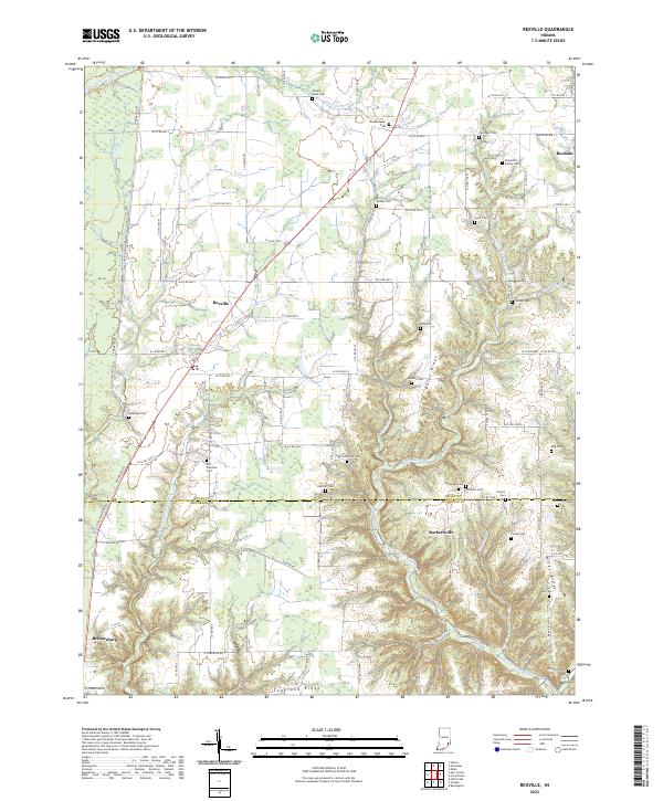 USGS Topographic Map – Rexville