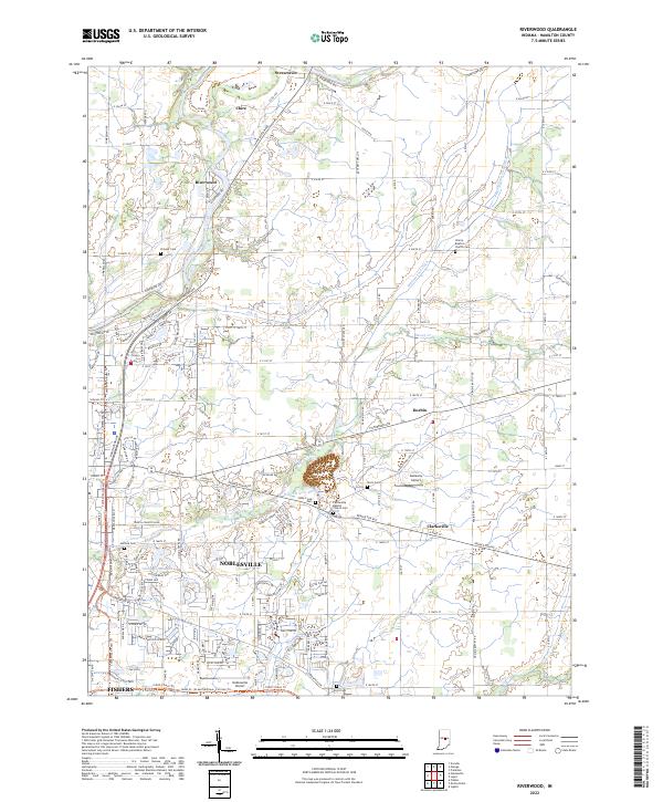 USGS Topographic Map – Riverwood