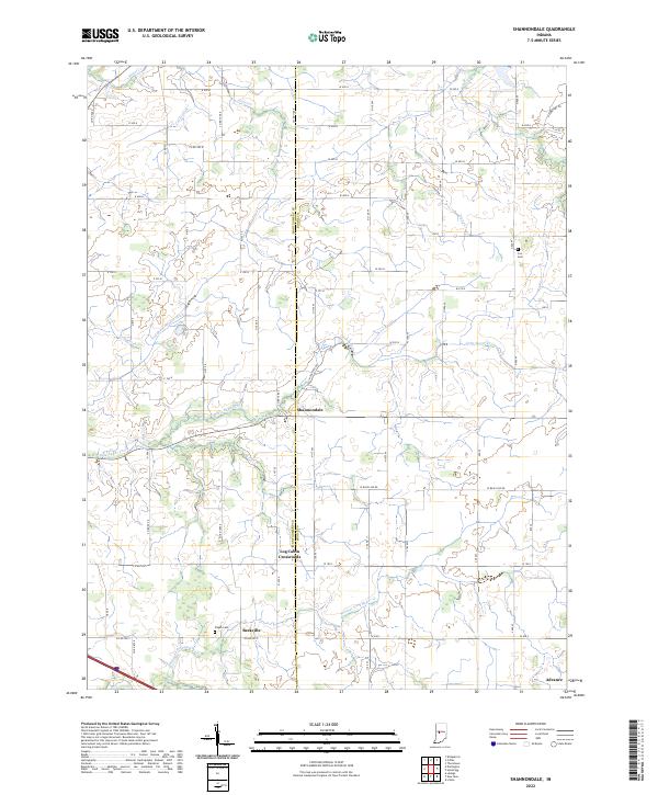 USGS Topographic Map – Shannondale