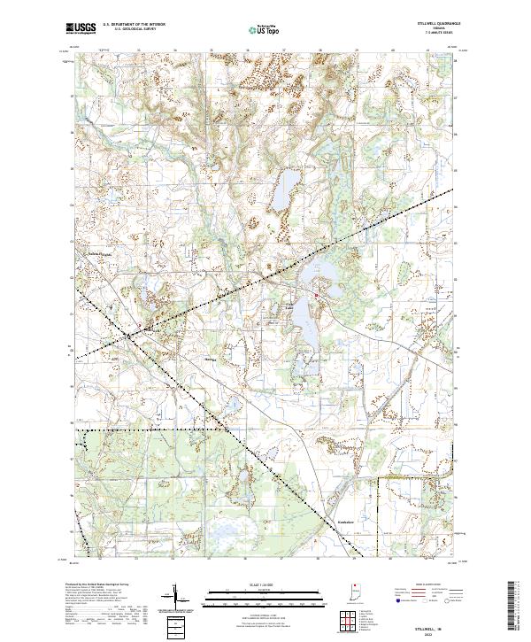 USGS Topographic Map – Stillwell