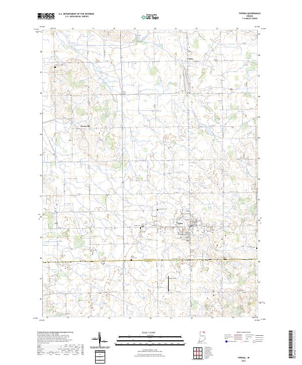 USGS Topographic Map – Topeka