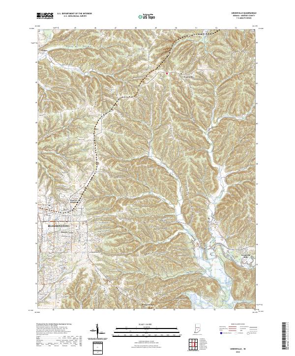 USGS Topographic Map – Unionville