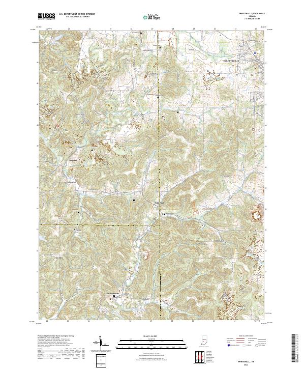 USGS Topographic Map – Whitehall