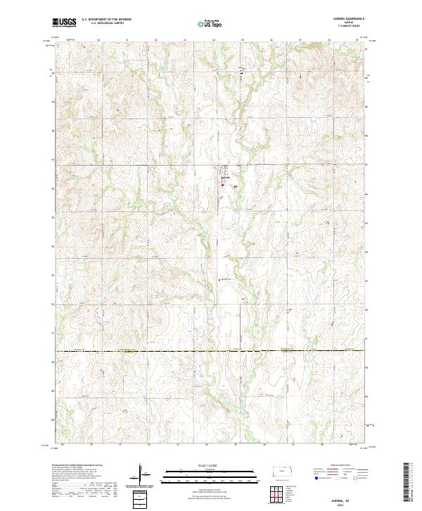 USGS Topographic Map – Agenda