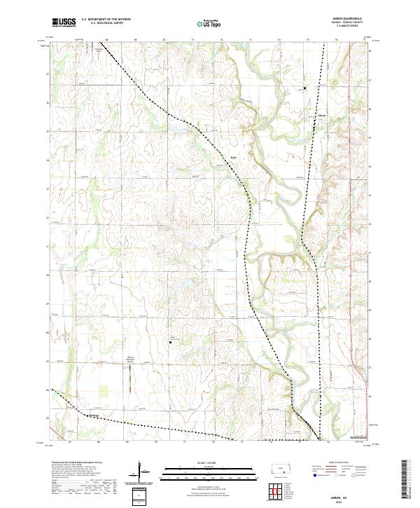USGS Topographic Map – Akron