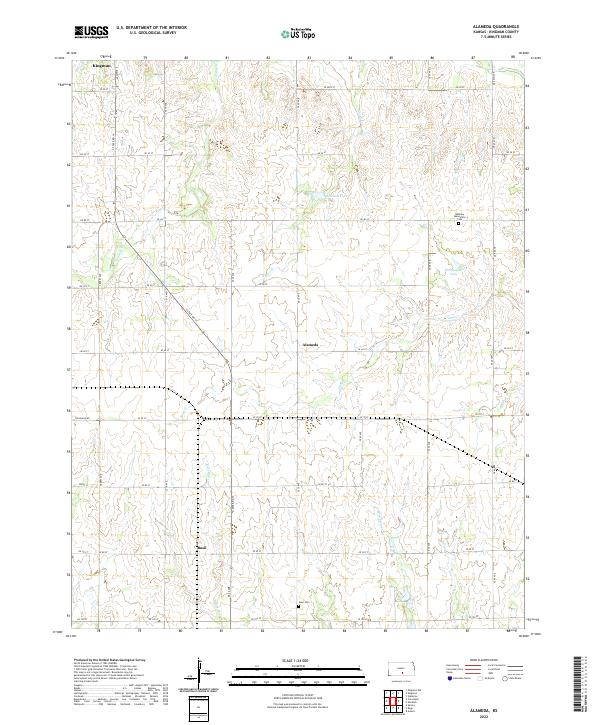 USGS Topographic Map – Alameda