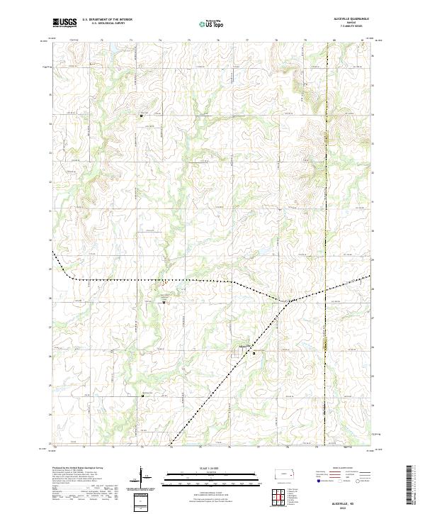 USGS Topographic Map – Aliceville