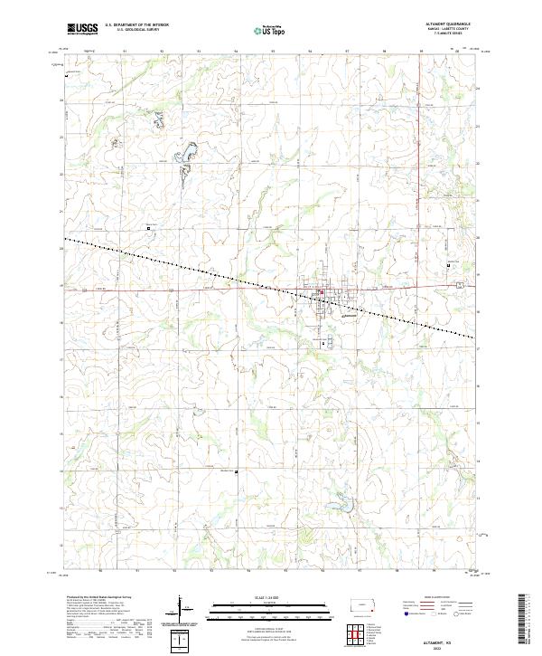 USGS Topographic Map – Altamont