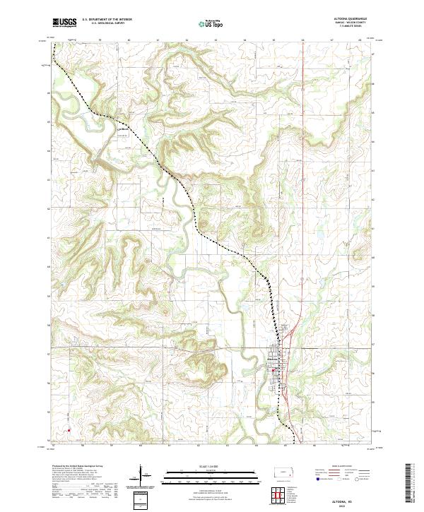 USGS Topographic Map – Altoona