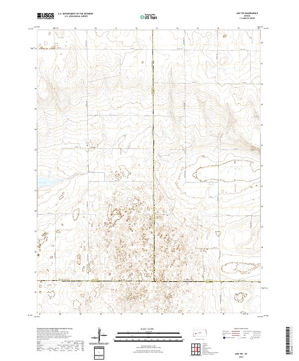 2022 Map of Amy SW, 2022 Print