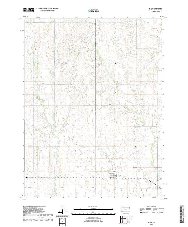USGS Topographic Map – Athol