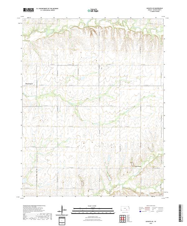 USGS Topographic Map – Augusta SE