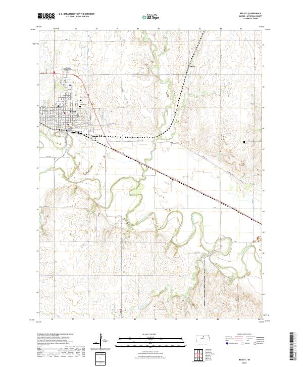 USGS Topographic Map – Beloit