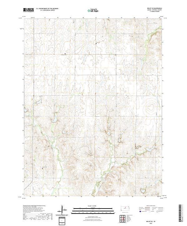 USGS Topographic Map – Beloit SE