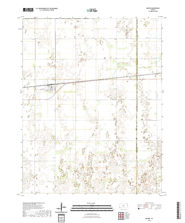 USGS Topographic Map – Belpre