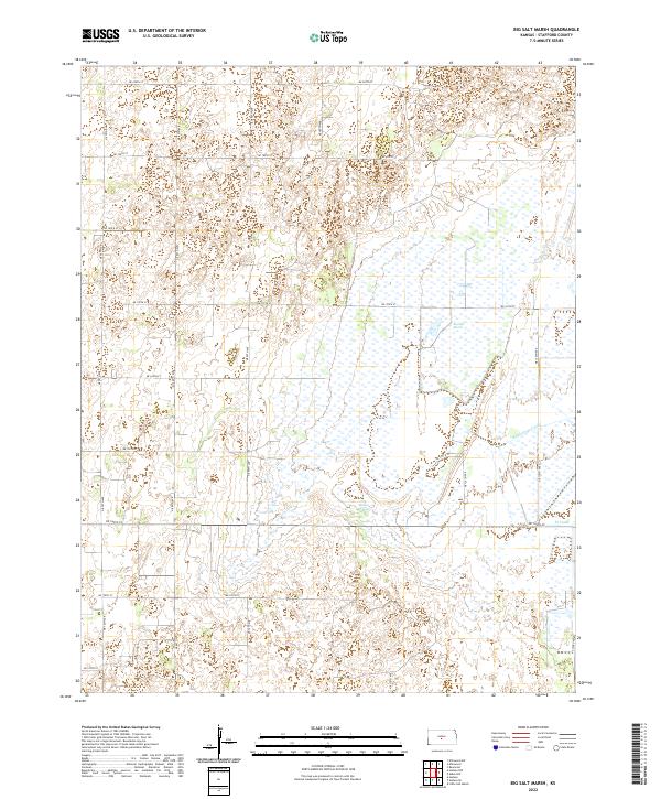 USGS Topographic Map – Big Salt Marsh