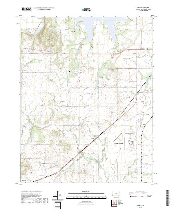 USGS Topographic Map – Bolton