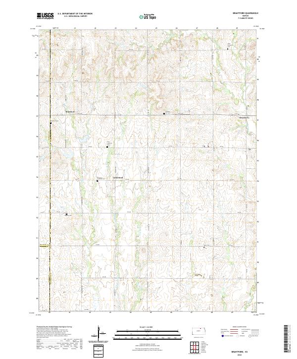 USGS Topographic Map – Brantford