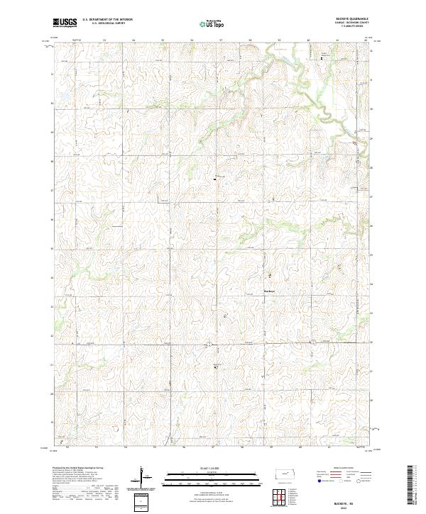 USGS Topographic Map – Buckeye