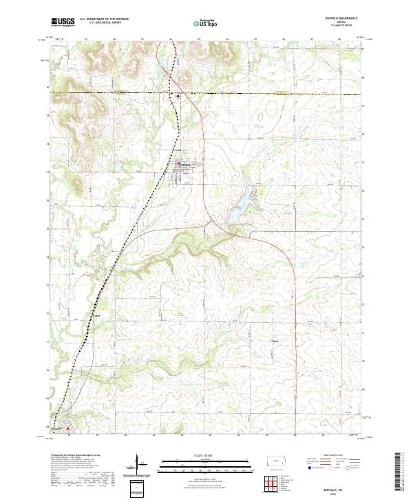 USGS Topographic Map – Buffalo