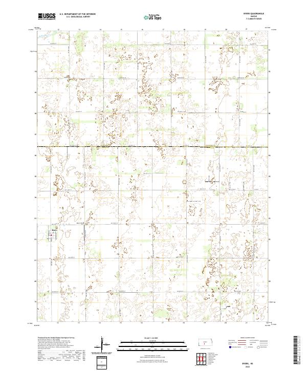 USGS Topographic Map – Byers