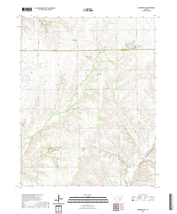 USGS Topographic Map – Cambridge NW