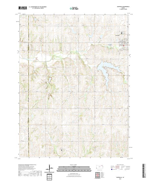 USGS Topographic Map – Centralia