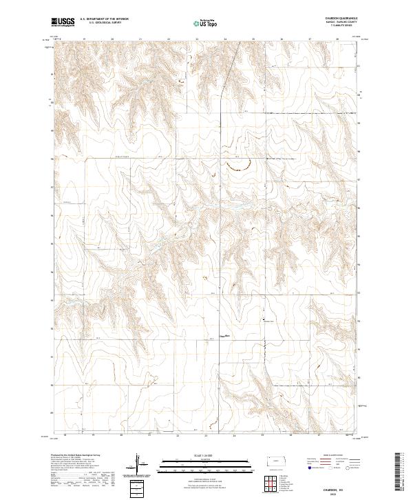 USGS Topographic Map – Chardon