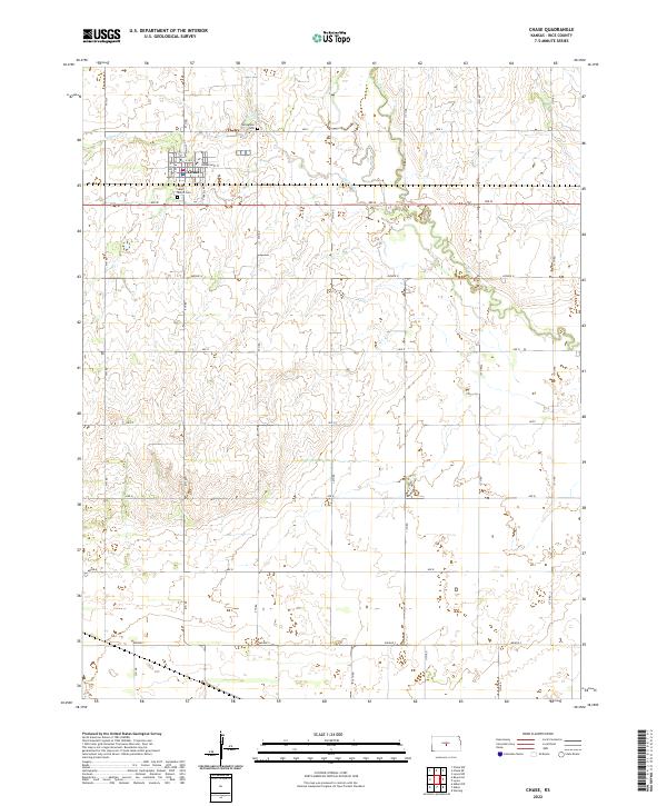 USGS Topographic Map – Chase