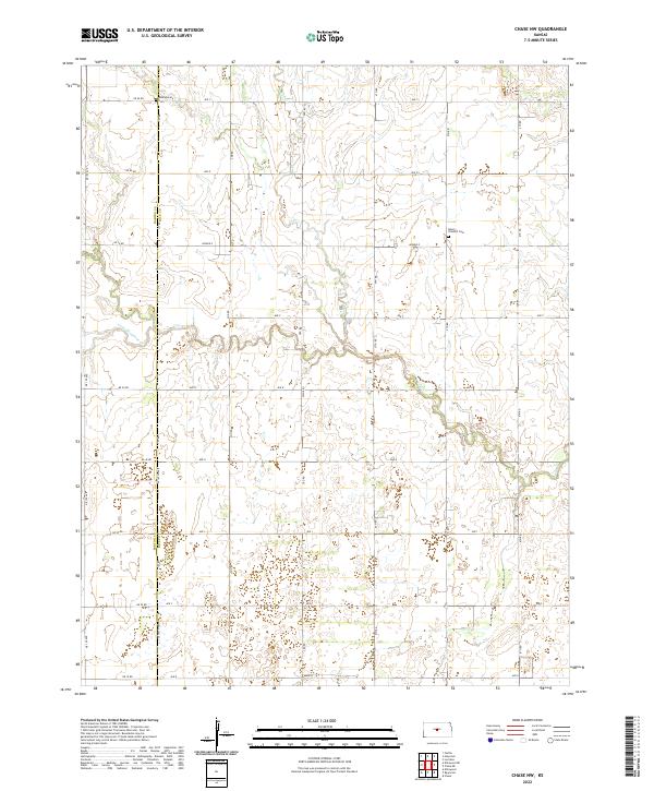 USGS Topographic Map – Chase NW