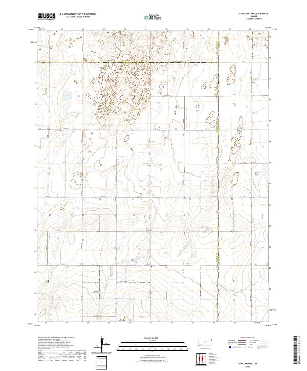 2022 Map of Copeland NW, 2022 Print