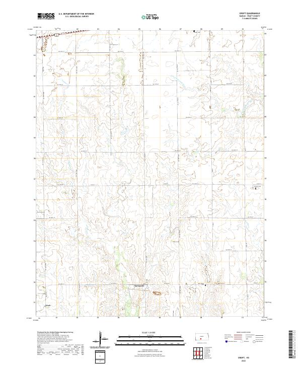 USGS Topographic Map – Croft