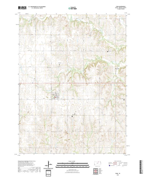 USGS Topographic Map – Cuba