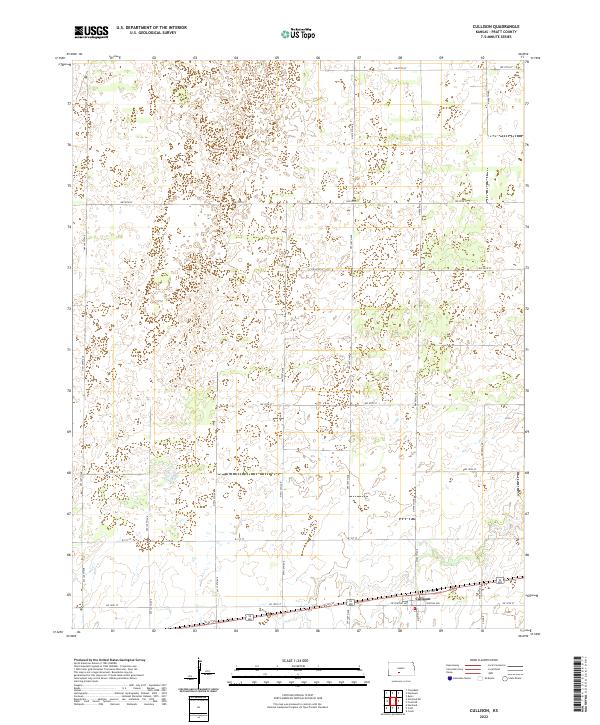 USGS Topographic Map – Cullison