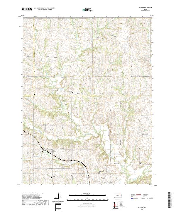 USGS Topographic Map – Duluth