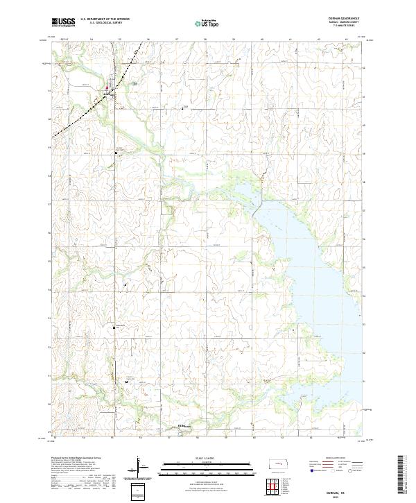 USGS Topographic Map – Durham