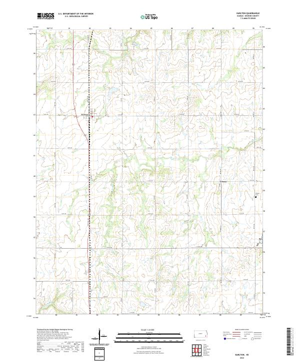 USGS Topographic Map – Earlton