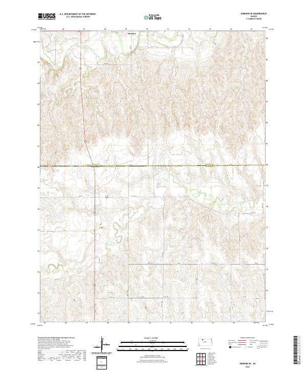 USGS Topographic Map – Edmond SE