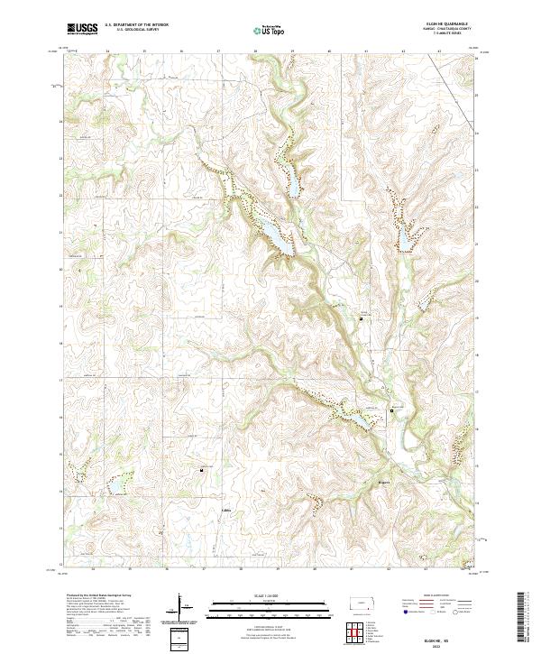 USGS Topographic Map – Elgin NE