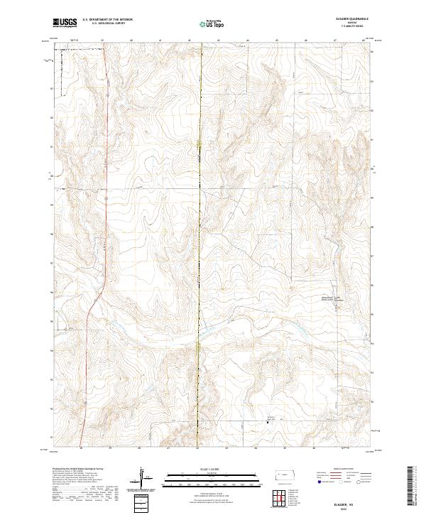 USGS Topographic Map – Elkader