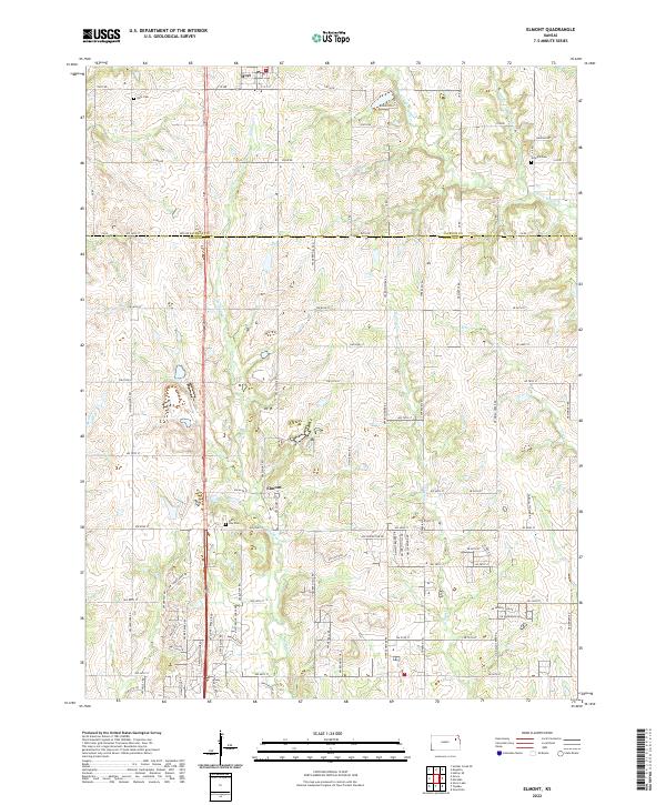 USGS Topographic Map – Elmont